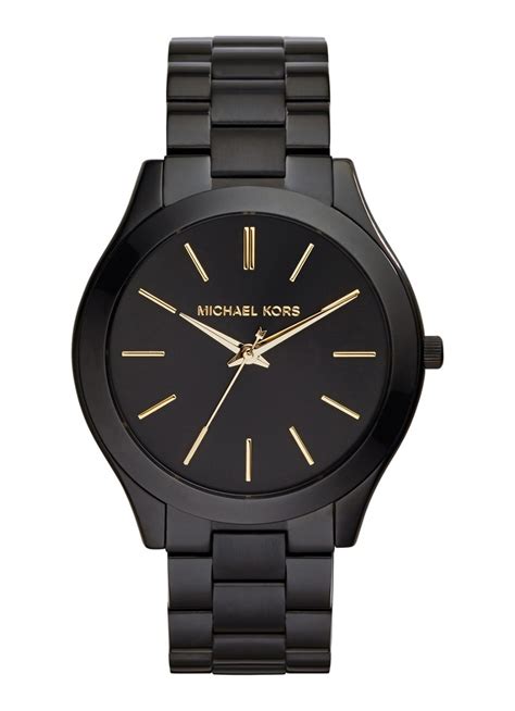 michael kors horloge dames zwart